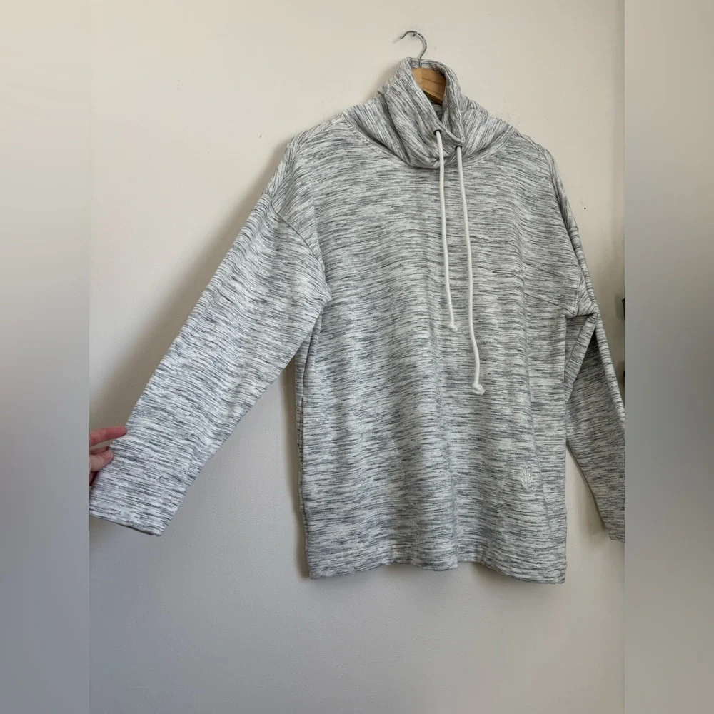 Free People Ready To Go Top In Heather Grey - Picture 3 of 8